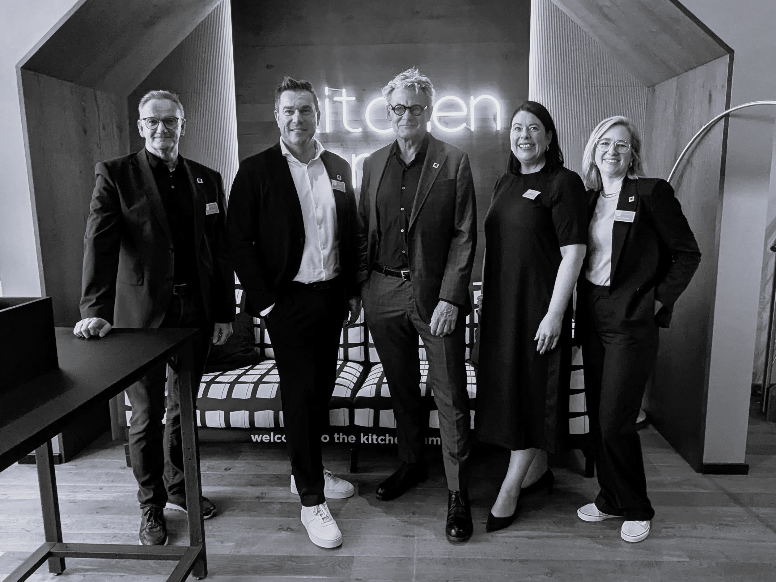Michael Assner, Kai Menke, Delf Baumann, Sabine Brockschnieder, Hélène Bangert