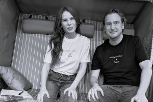 Isabella Hepp, David Striegnitz auf der letzten Area30