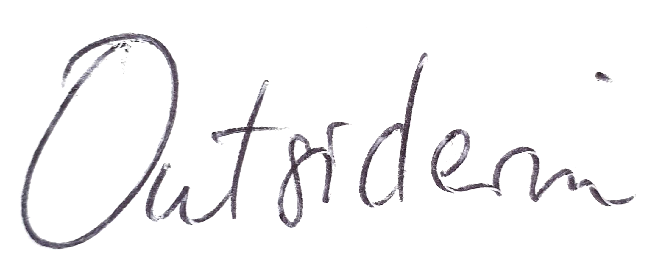 Unterschrift Eva Ernst Outsider
