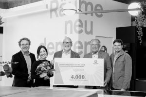 Jochen Roth, Luisa und Bernd Mannsperger, Ernst-Martin Schaible und Jochen Klozbücher