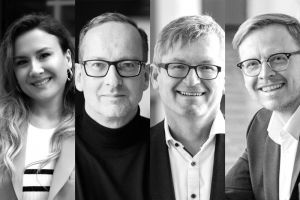 Olga Kliewer, Torsten Bendlin, Helmut Schönenberger, Markus Gabriel