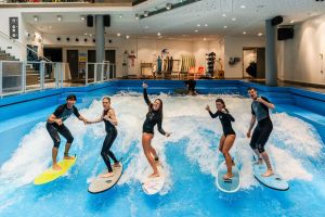 Mitten im Sporthaus: Hasewelle