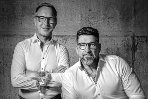 Doppelte Man-Power: Björn Roth, Bernd Herold