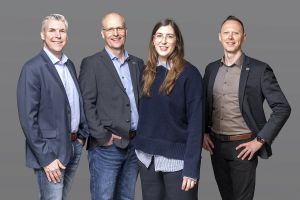 Neu im Team: Jochen Schröder, Jens Dohrmann, Clara Kramer, Alexander Hartmann