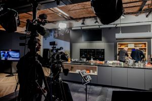 Dreharbeiten bei Miele auf Gut Böckel