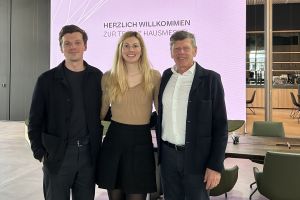 Familienfoto: Stefan Emprechtinger, Elisabeth Zimmermann, Dr. Georg Emprechtinger