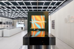 Mitten in OWL: Elica-Showroom im IDF34