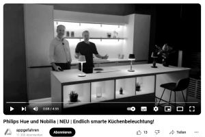 Blogger auf der IFA: Nobilia-Küche mit smarter Beleuchtung